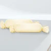 biberna Feinjersey-Nackenrollenbezug Doppelpack gelb, 2x 15x40 cm