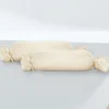 biberna Feinjersey-Nackenrollenbezug Doppelpack kitt, 2x 15x40 cm
