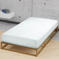 biberna Feinjersey-Spannbetttuch ciel, 1x 140x200 cm - 160x200 cm