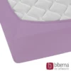 biberna Feinjersey-Spannbetttuch viola, 1x 140x200 cm - 160x200 cm