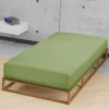 biberna Feinjersey-Spannbetttuch fichte, 1x 140x200 cm - 160x200 cm