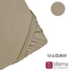 biberna Feinjersey-Spannbetttuch taupe, 1x 140x200 cm - 160x200 cm