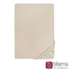 biberna Feinjersey-Spannbetttuch kitt, 1x 140x200 cm - 160x200 cm