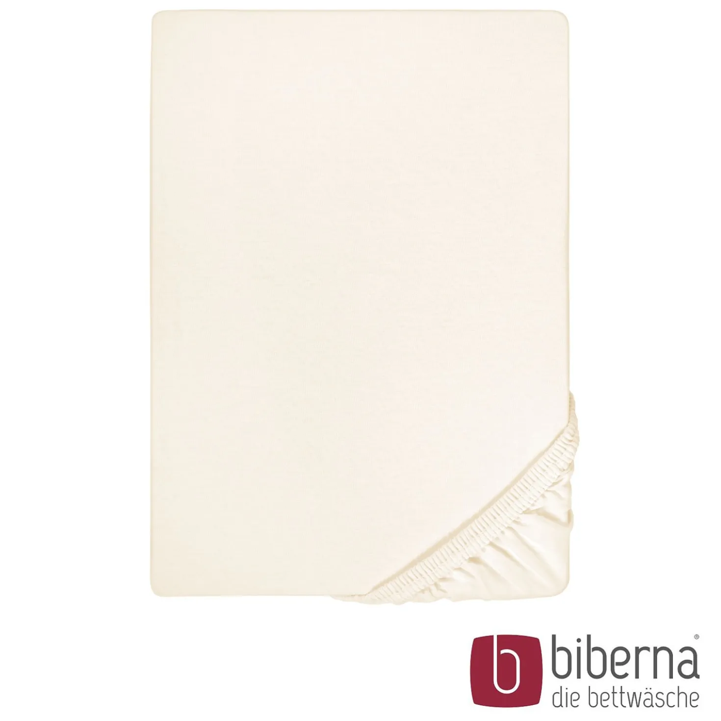biberna Feinjersey-Spannbetttuch natur, 1x 140x200 cm - 160x200 cm
