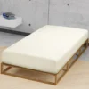 biberna Feinjersey-Spannbetttuch perlmutt, 1x 140x200 cm - 160x200 cm