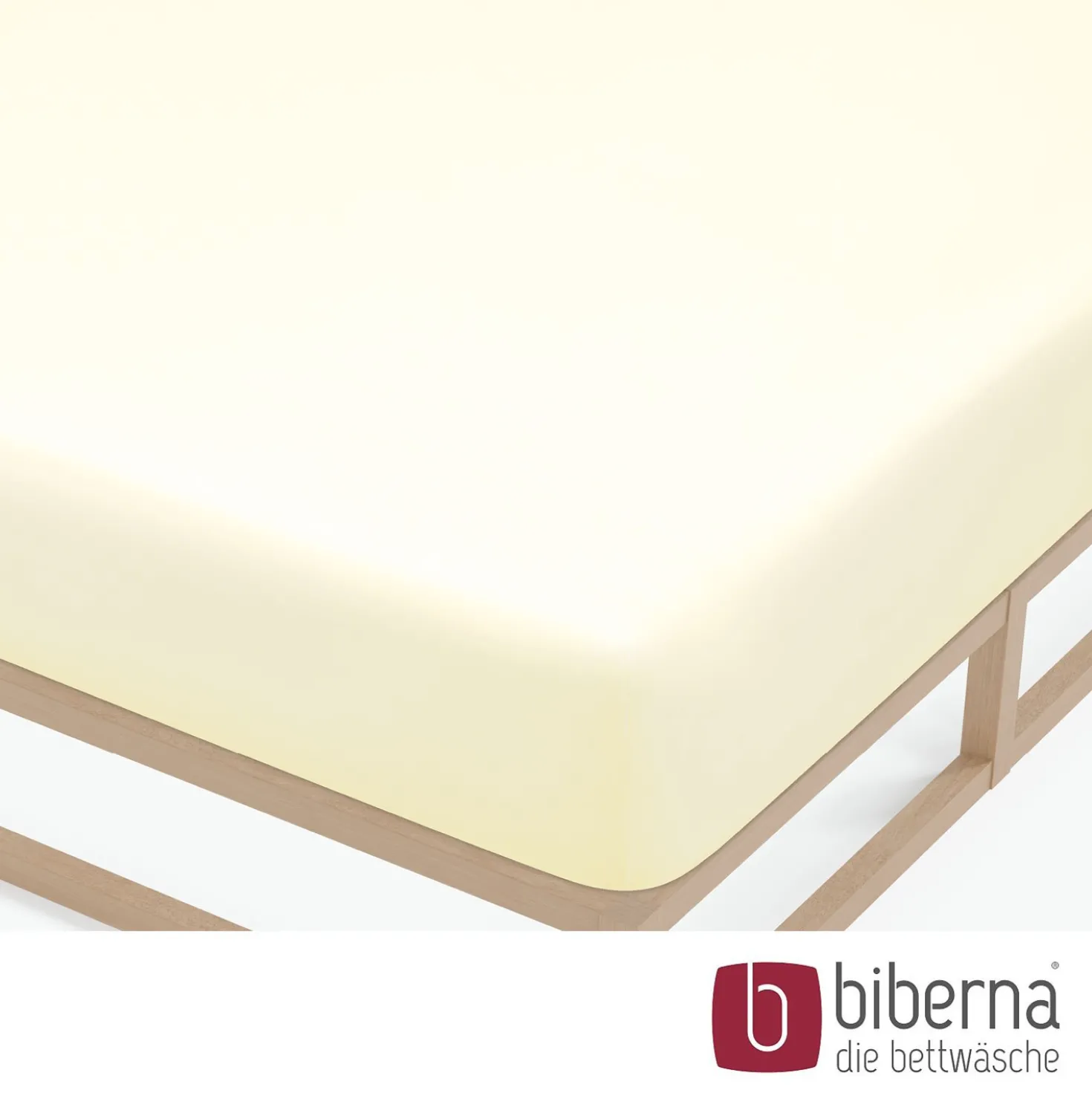 biberna Feinjersey-Spannbetttuch perlmutt, 1x 140x200 cm - 160x200 cm