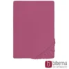 biberna Feinjersey-Spannbetttuch brombeer, 1x 180x200 cm - 200x200 cm