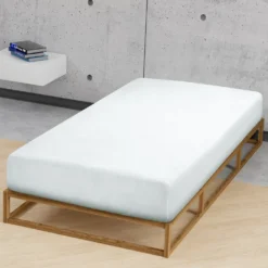 biberna Feinjersey-Spannbetttuch ciel, 1x 180x200 cm - 200x200 cm