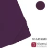 biberna Feinjersey-Spannbetttuch dunkel violett, 1x 180x200 cm - 200x200 cm