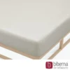biberna Feinjersey-Spannbetttuch grau, 1x 90x190 cm - 100x200 cm
