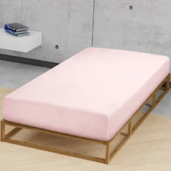 biberna Feinjersey-Spannbetttuch rose, 1x 90x190 cm - 100x200 cm