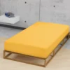 biberna Feinjersey-Spannbetttuch honig, 1x 60x120 cm - 70x140 cm