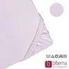biberna Feinjersey-Spannbetttuch flieder, 1x 90x190 cm - 100x200 cm