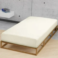 biberna Feinjersey-Spannbetttuch perlmutt, 1x 60x120 cm - 70x140 cm