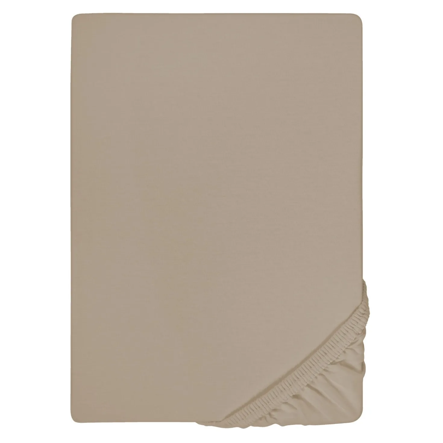 biberna Jersey-Elastic-Boxspring-Spannbetttuch basalt, 1x 90x190 cm - 100x220 cm