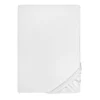 biberna Jersey-Elastic-Boxspring-Spannbetttuch weiss, 1x 90x190 cm - 100x220 cm