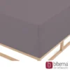 biberna Jersey-Elastic-Boxspring-Spannbetttuch silber/grau, 1x 140x200 cm - 160x220 cm