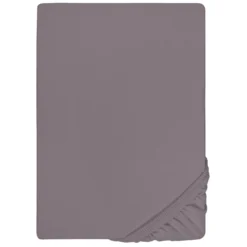 biberna Jersey-Elastic-Boxspring-Spannbetttuch silber/grau, 1x 140x200 cm - 160x220 cm