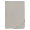 biberna Jersey-Elastic-Boxspring-Spannbetttuch sturmgrau, 1x 140x200 cm - 160x220 cm