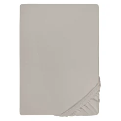 biberna Jersey-Elastic-Boxspring-Spannbetttuch sturmgrau, 1x 140x200 cm - 160x220 cm