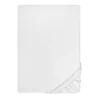 biberna Jersey-Elastic-Boxspring-Spannbetttuch weiss, 1x 180x200 cm - 200x220 cm