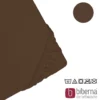 biberna Jersey-Elastic-Spannbetttuch topas / mocca, 1x 90x190 cm - 100x220 cm