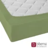 biberna Jersey-Elastic-Spannbetttuch fichte, 1x 120x200 cm - 130x220 cm