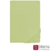 biberna Jersey-Elastic-Spannbetttuch pistaziengrün, 1x 120x200 cm - 130x220 cm