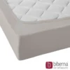 biberna Jersey-Elastic-Spannbetttuch sturmgrau, 1x 120x200 cm - 130x220 cm