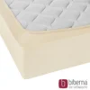 biberna Jersey-Elastic-Spannbetttuch kitt, 1x 180x200 cm - 200x220 cm