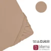biberna Jersey-Elastic-Spannbetttuch macchiato, 1x 180x200 cm - 200x220 cm