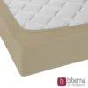 biberna Jersey-Elastic-Spannbetttuch taupe, 1x 140x200 cm - 160x220 cm