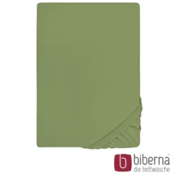 biberna Jersey-Elastic-Spannbetttuch fichte, 1x 140x200 cm - 160x220 cm