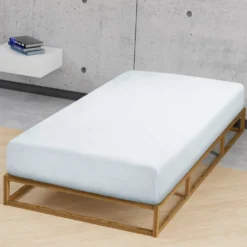biberna Jersey-Elastic-Spannbetttuch ciel, 1x 140x200 cm - 160x220 cm