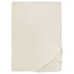 biberna Jersey-Elastic-Topper-Spannbetttuch grau, 1x 180x200 cm - 200x220 cm