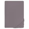 biberna Jersey-Elastic-Topper-Spannbetttuch silber/grau, 1x 180x200 cm - 200x220 cm