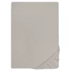 biberna Jersey-Elastic-Topper-Spannbetttuch sturmgrau, 1x 140x200 cm - 160x220 cm