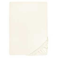 biberna Jersey-Elastic-Topper-Spannbetttuch perlmutt, 1x 180x200 cm - 200x220 cm