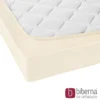 biberna Jersey-Elastic-Topper-Spannbetttuch champagner, 1x 90x190 cm - 100x220 cm