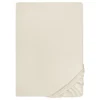 biberna Jersey-Elastic-Topper-Spannbetttuch grau, 1x 90x190 cm - 100x220 cm