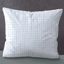 biberna Mako-Satin Kopfkissenbezug PUNKTE - MIX & MATCH blau, 40x40 cm
