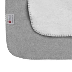 biberna Melange Wohndecke UNI grau, 1x 150x200 cm