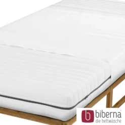 biberna Sleep & Protect Stecklaken weiß, 75x90 cm