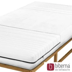 biberna Sleep & Protect Stecklaken hellblau, 75-90x190 cm