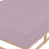 biberna Spannbetttuch Melange brombeer, 140x200 cm - 160x200 cm