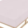 biberna Spannbetttuch Melange rose, 180x200 cm - 200x200 cm