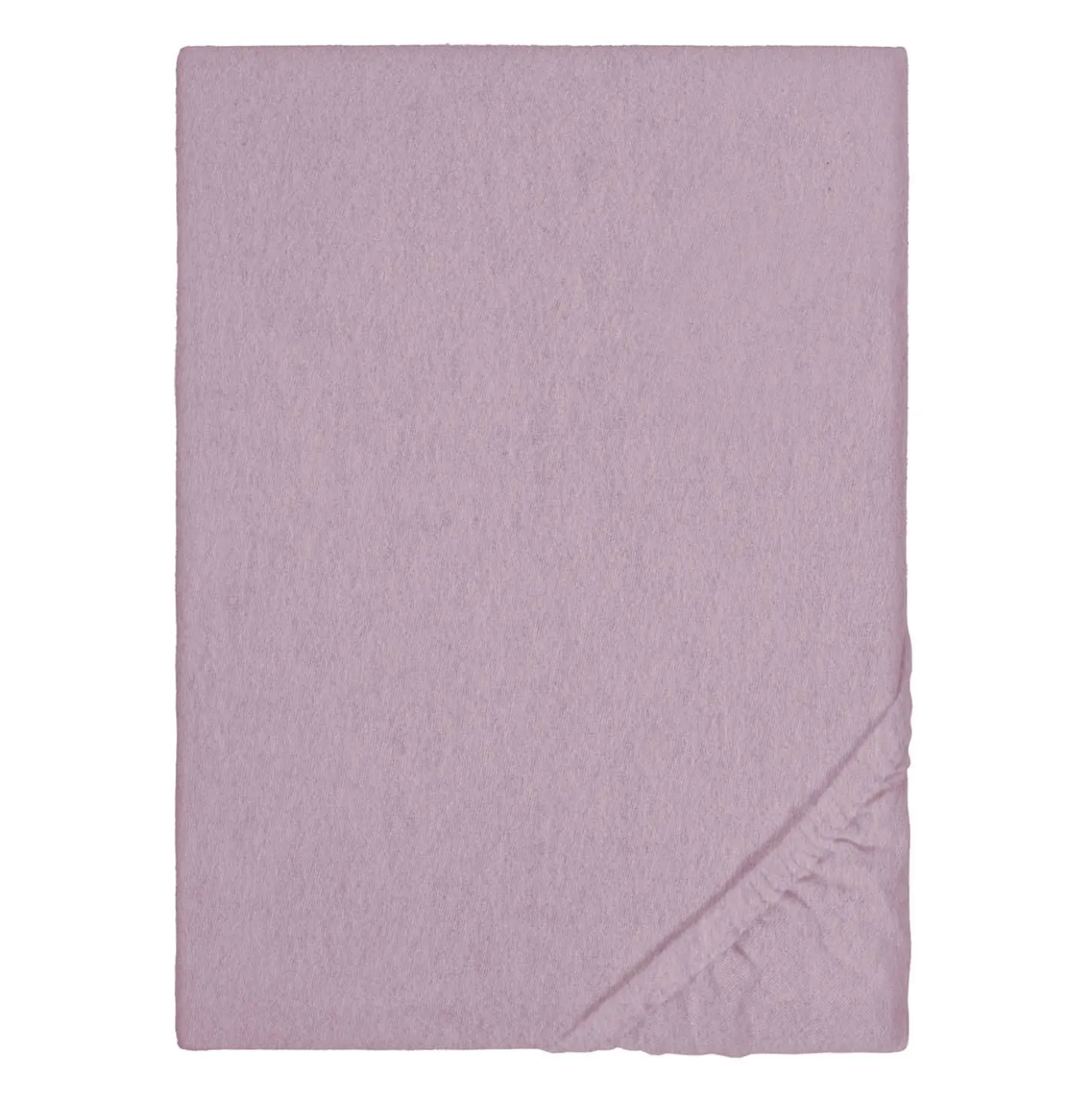 biberna Spannbetttuch Melange brombeer, 180x200 cm - 200x200 cm