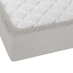 biberna Spannbetttuch Melange uni sturmgrau, 1x 180x200 cm - 200x200 cm