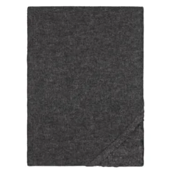 biberna Spannbetttuch Melange uni titanium, 1x 180x200 cm - 200x200 cm