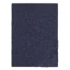 biberna Spannbetttuch Melange uni marine, 1x 180x200 cm - 200x200 cm